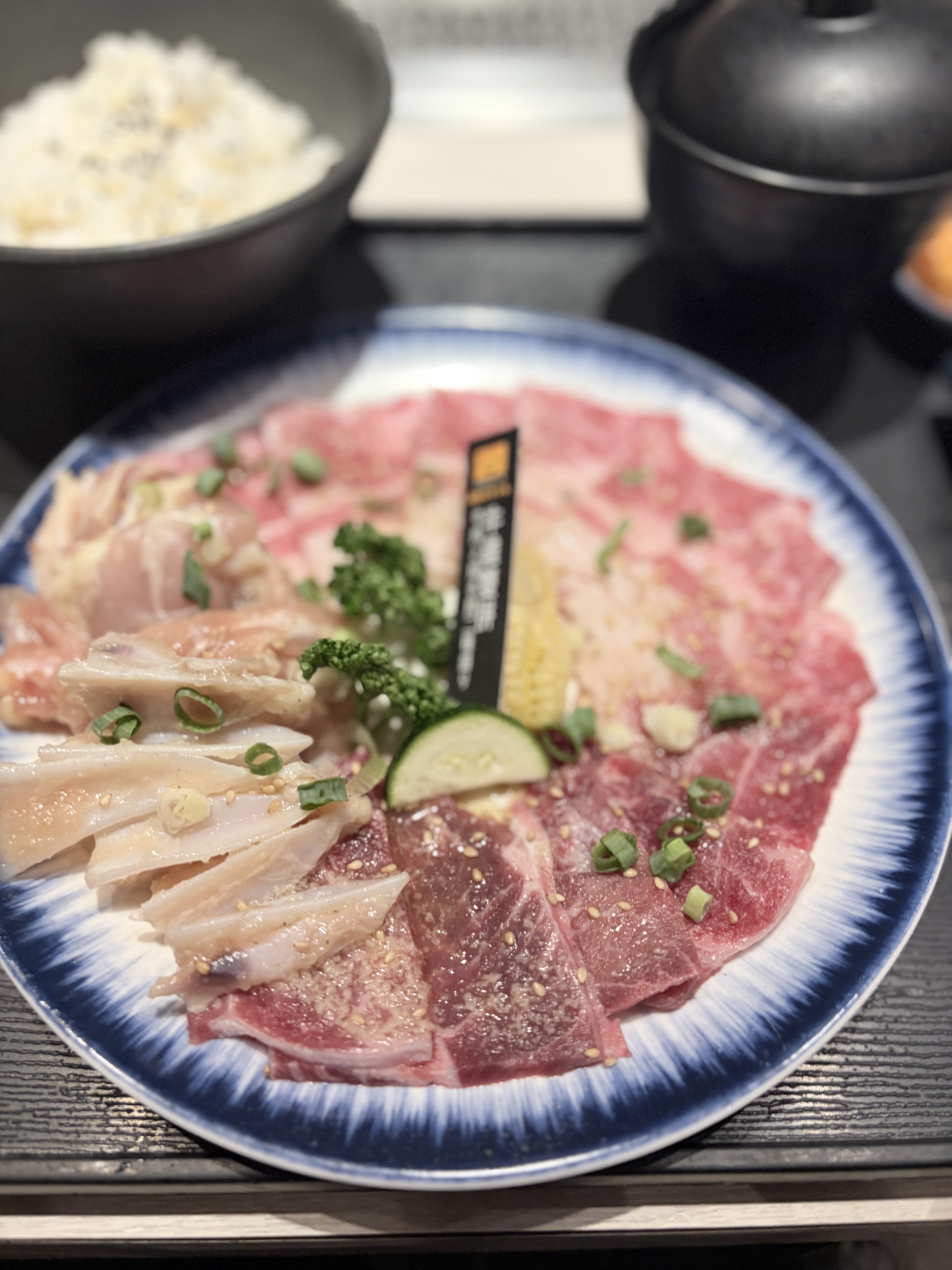 牛雞雙拼套餐烤肉（第 1 張）