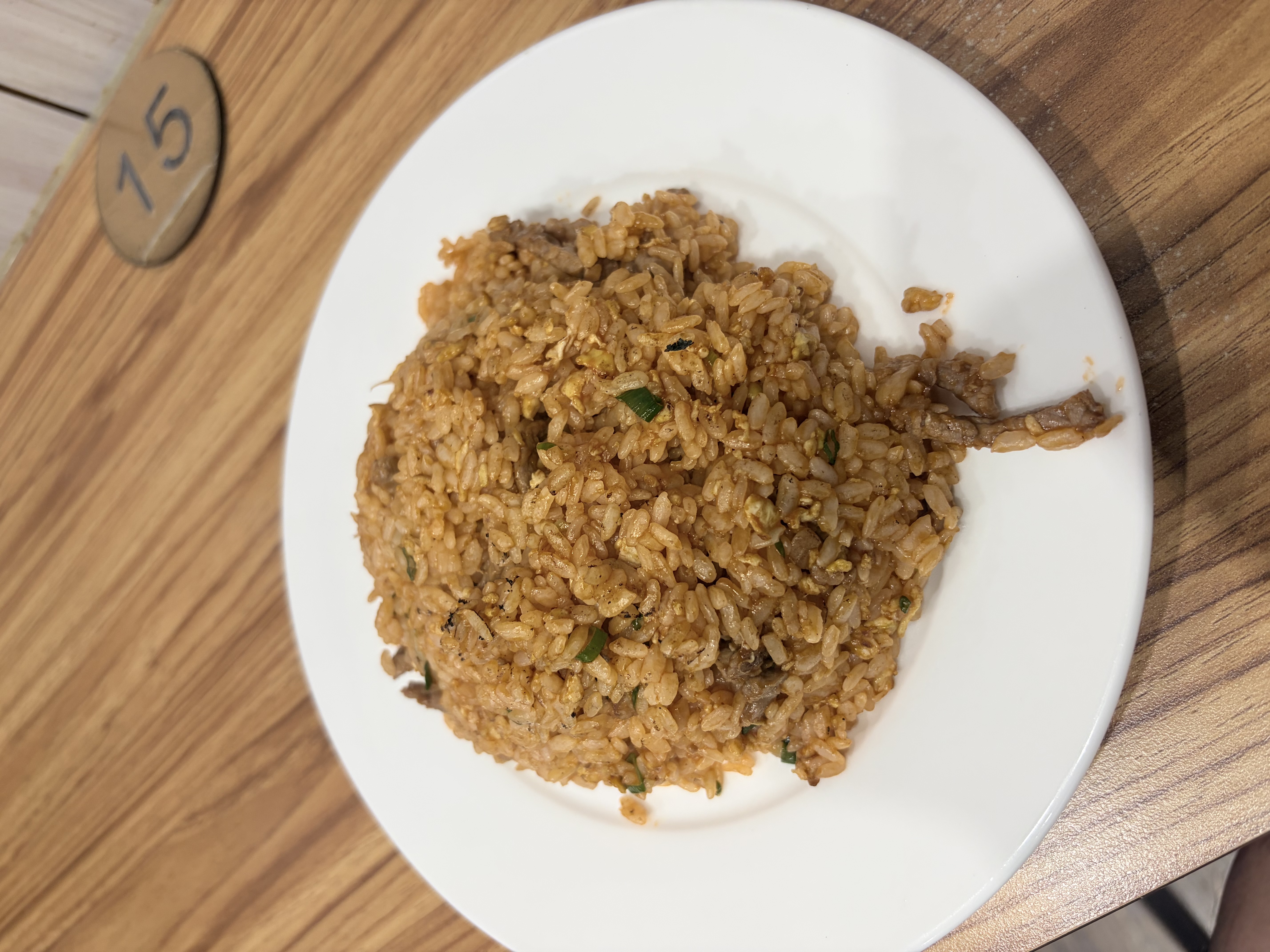 番茄醬炒飯牛肉和蛤仔湯（第 1 張）